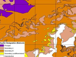 BGS Aquifer Designations (England) - sample image